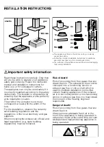 Preview for 21 page of Junker JD99GW52 Instructions For Installation And Use Manual