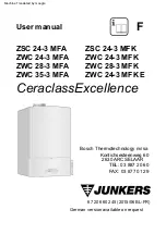 Preview for 1 page of Junkers CeraclassExcellence ZSC 24-3 MFA User Manual