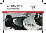 Preview for 1 page of Junkers Citizen/Miyota 9100 User Manual