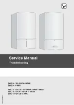 Junkers ZWC 18-3 MFK Service Manual предпросмотр