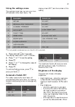 Preview for 21 page of JUNO 944182408 User Manual