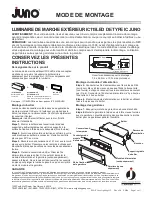 Preview for 3 page of JUNO IC115LED Installation Instructions