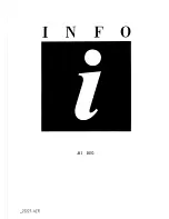 JUNO IKI1030 Instruction Book preview