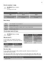 Preview for 17 page of JUNO JB070A2 User Manual