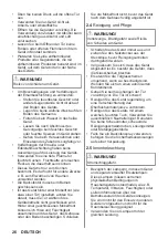 Preview for 26 page of JUNO JB071B2 User Manual