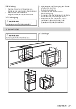 Preview for 27 page of JUNO JB071B2 User Manual