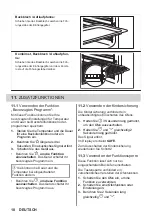 Preview for 18 page of JUNO JB121D0 User Manual