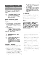 Preview for 17 page of JUNO JB136D8 User Manual