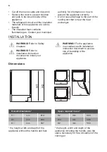 Предварительный просмотр 6 страницы JUNO JCF082F0F1 User Manual