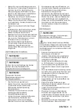 Preview for 5 page of JUNO JCF178F0S1 User Manual