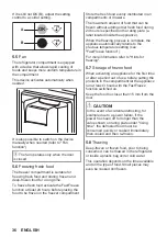 Предварительный просмотр 36 страницы JUNO JCF178F0S1 User Manual