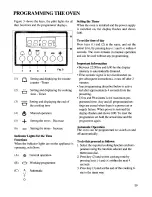 Preview for 9 page of JUNO JEB900 Operating Instructions For Use And Installation