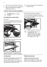 Preview for 8 page of JUNO JG030A9 User Manual