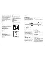 Предварительный просмотр 8 страницы JUNO JGI1424 Operating Instructions Manual