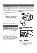 Preview for 18 page of JUNO JH060A5 User Manual