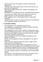 Preview for 3 page of JUNO JH084C1 User Manual