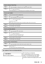 Preview for 13 page of JUNO JH084C1 User Manual