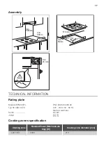 Предварительный просмотр 17 страницы JUNO JKFN604F5 User Manual