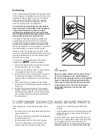 Предварительный просмотр 7 страницы JUNO JKG1463 Operating Instructions Manual