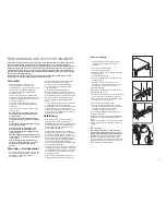 Preview for 2 page of JUNO JKG6400E Operating Instructions Manual