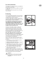 Предварительный просмотр 7 страницы JUNO JKI 2435 Operating Instructions Manual