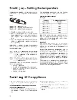 Предварительный просмотр 8 страницы JUNO JKI 4035 Operating Instructions Manual