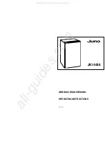 JUNO JKI 4066 Operating Instructions Manual предпросмотр