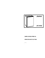 Preview for 1 page of JUNO JKI 4455 Operating Instructions Manual