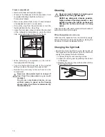 Предварительный просмотр 7 страницы JUNO JKI 9428 Operating Instructions Manual