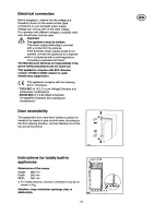 Preview for 8 page of JUNO JKI2034 Operating Instructions Manual