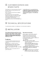 Предварительный просмотр 9 страницы JUNO JKI4434 Operating Instructions Manual