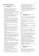 Preview for 21 page of JUNO JKSI605F5 User Manual