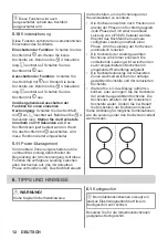 Preview for 12 page of JUNO JKSI605F9 User Manual