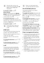 Preview for 9 page of JUNO JKSI808F5 User Manual