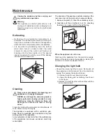 Предварительный просмотр 5 страницы JUNO JKU6038 Operating Instructions Manual