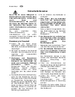 Preview for 6 page of JUNO JRN 20882 Operating Instructions Manual