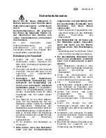 Предварительный просмотр 5 страницы JUNO JRN 24882 Operating Instructions Manual