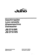 JUNO Le Maitre JSI3710BR Instruction Booklet preview