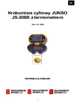 Preview for 11 page of Junso JS-208B Owner'S Manual