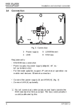 Предварительный просмотр 8 страницы Junt KNX Smart Panel 8 Operating Instructions Manual