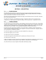 Preview for 5 page of Jupiter Avionics J301A-001 Installation And Operating Manual