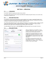 Preview for 14 page of Jupiter Avionics JA33-001 Installation And Operating Manual