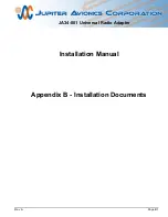 Предварительный просмотр 19 страницы Jupiter Avionics JA34-001 Installation And Operating Manual