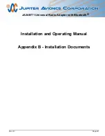 Предварительный просмотр 24 страницы Jupiter Avionics JA34-BT1 Installation And Operating Manual