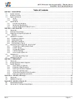 Preview for 3 page of Jupiter Avionics JA35-100 Operating Manual