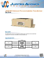 Jupiter Avionics JA40-001 Installation Manual preview