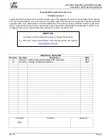 Preview for 2 page of Jupiter Avionics JA72-006 Installation And Operating Manual