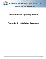 Предварительный просмотр 14 страницы Jupiter Avionics JA74-001 Installation And Operating Manual