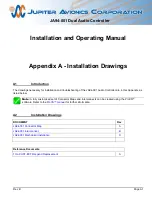 Preview for 27 page of Jupiter Avionics JA94-001 Installation And Operating Manual