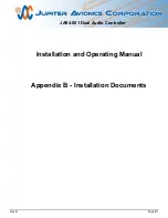 Preview for 39 page of Jupiter Avionics JA94-001 Installation And Operating Manual